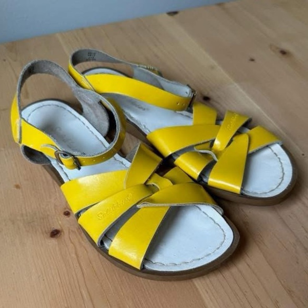 Adult Saltwater Sandals - Yellow